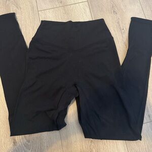 Vitality Black High-Waisted Leggings size small